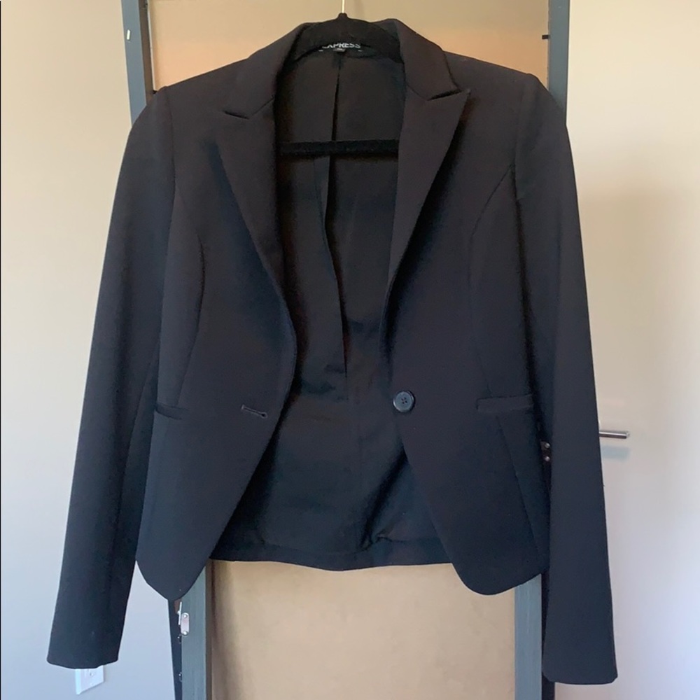 Express XXS black blazer